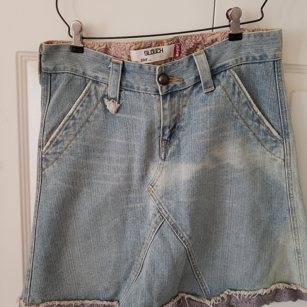 Levi's 504 Slouch Skirt